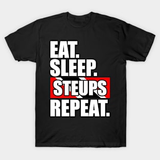 Eat Sleep Steups Repeat - Trinidad And Tobago T-Shirt